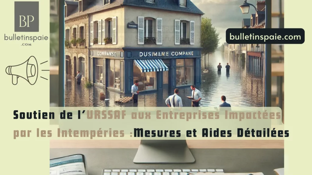 Soutien de l’URSSAF aux Entreprises Impactées par les Intempéries : Mesures et Aides Détailées